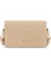 Hey Marly Leren schoudertas "Sassy Sister Suede" beige - (B)27 x (H)16 x (D)9 cm