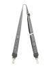 Hey Marly Schouderriem "Signature" antraciet - (L)125 cm
