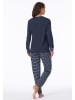 UNCOVER BY SCHIESSER Pyjama donkerblauw
