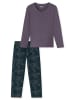 UNCOVER BY SCHIESSER Pyjama donkerblauw/paars