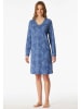 UNCOVER BY SCHIESSER Nachthemd blauw