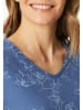 UNCOVER BY SCHIESSER Nachthemd blauw