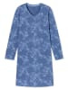 UNCOVER BY SCHIESSER Nachthemd blauw