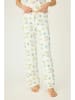 PJ Salvage Pyjama-Hose in Creme