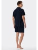 Schiesser Pyjama donkerblauw