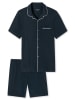 Schiesser Pyjama donkerblauw
