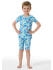 Schiesser Pyjama in Türkis