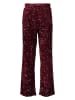 Pieces Broek bordeaux