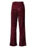 Pieces Broek bordeaux