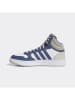 adidas Leder-Sneakers "Hoops 3.0 MID" in Dunkelblau/ Beige/ Weiß