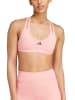 adidas Sport-BH "Aeroimpact" in Rosa - Low