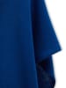 Lanerossi Poncho "Asia" blauw - (L)160 x (B)108 cm