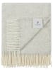 Lanerossi Wolldecke ''Iseo Spina'' in Creme/ Hellgrau - (L)170 x (B)130 cm