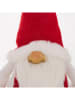 Boltze Decofiguur "Snugly" rood/wit - (H)50 cm