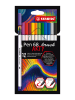 STABILO Filzstifte ''Pen 68 brush - ARTY'' - 12 Stück