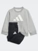 adidas Trainingsanzug in Grau/ Schwarz