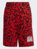 adidas Sweatshort rood/zwart