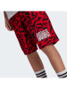 adidas Sweatshorts in Rot/ Schwarz