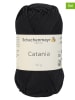 Schachenmayr since 1822 10er-Set: Baumwollgarne ''Catania'' in Schwarz - 10x 50 g