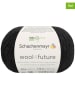 Schachenmayr since 1822 10er-Set: Mixgarne "wool4future" in Schwarz - 10x 50 g