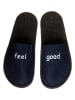 kitz-pichler Hausschuhe "feel good" in Dunkelblau