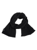 Lullalove Wollschal in Schwarz - (L)160 x (B)25 cm