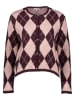 More & More Cardigan in Rosa/ Bordeaux