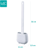 Joybos 3-delige set: toiletborstelhouder wit - (B)11 x (H)36 x (D)3,5 cm