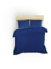 Elizabed Renforcé beddengoedset donkerblauw