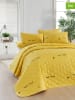 Elizabed 3-delige bedspreienset "Dide" geel