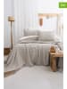 Elizabed 3-delige set: bedsprei en kussenhoezen "Janna" beige
