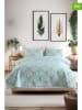 Elizabed 3-delige bedspreiset "Post" mintgroen