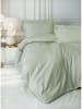 Elizabed Satijnen beddengoedset lichtgroen