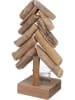 GILDE Teelichthalter "Oak" in Natur