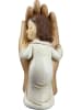 GILDE Decofiguur bruin/wit - (B)9 x (H)12 x (D)5 cm