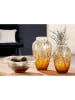 GILDE Vase "Ambrosio" in Braun/ Gold - (H)29 cm