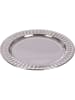 GILDE 4er-Set Untersetzer "Nova" in Silber  - Ø 11 cm