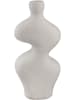 GILDE Vase, "Wave" in Grau - (H)23 cm