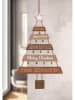GILDE Decohanger "Merry Christmas" bruin - (B)28 x (H)53 x (D)0,60 cm