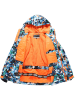 Alpine Pro Ski-/ Snowboardjacke "Kiwero" in Blau/ Grün/ Orange