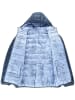 Alpine Pro Wendesteppjacke "Eroma" in Dunkelblau/ Hellblau