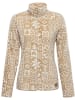 Alpine Pro Fleecejacke "Eflina" in Beige/ Weiß