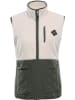 Alpine Pro Kamizelka polarowa "Ofesa" w kolorze oliwkowo-kremowym