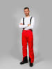 Alpine Pro Spodnie narciarskie "Edes 2" w kolorze czerwonym