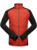 Alpine Pro Fleecejacke "Jorw" in Rot/ Schwarz