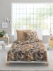 Bierbaum Biber-Bettwäsche-Set in Beige/ Orange