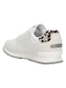 Relaks Leren sneakers wit/lichtbruin