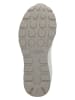 Relaks Leren sneakers wit/lichtbruin