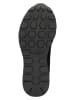 Relaks Leder-Sneakers in Schwarz/ Hellbraun