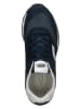 Relaks Leren sneakers donkerblauw/grijs